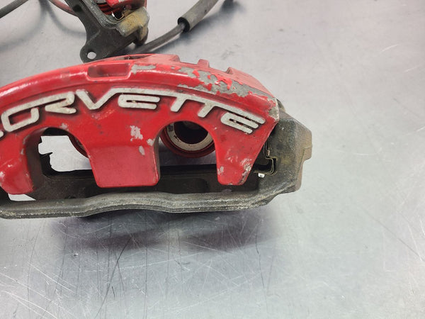 2005-13 C6 Corvette J55 Heavy Duty Brake Caliper Set w/ Brackets, Complete Set4