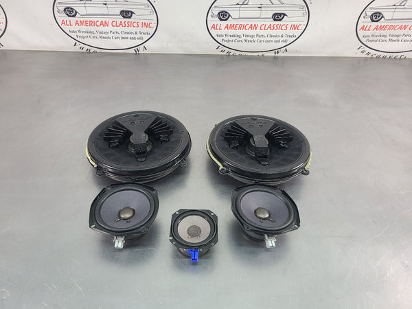 2005 C6 Corvette Bose Premium 5-Piece Factory Speaker Set, 12k Miles! - OEM0