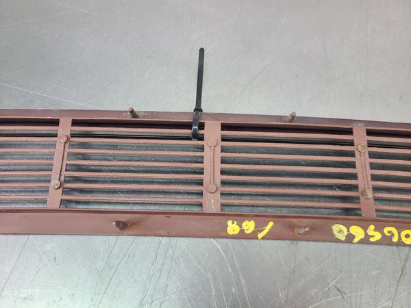 1968 442 Oldsmobile Cutlass Engine Hood Rear Vent Louver Grill w/ Upper Moulding7