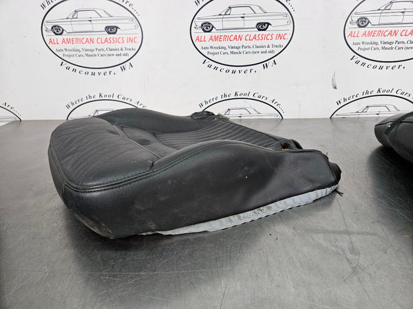 1997-04 C5 Corvette Sport Seat Cushion / Cover Set, Right Passenger Side, Black12