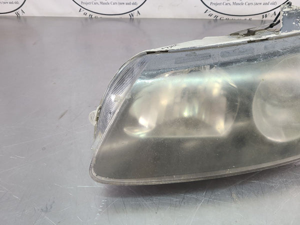 2004-06 GTO Drivers Side LH Front Headlight Assembly, Foggy, Tab/Housing Damage!1