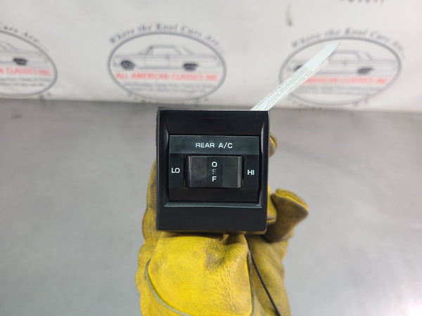 1981-91 Chevy Suburban Rear A/C Control Switch w/ Bezel Trim - OEM0