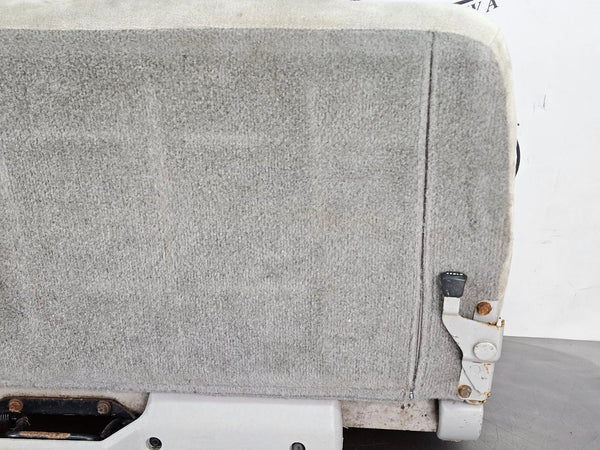 1992-99 Chevy Suburban 3rd Row Bench Seat Assembly, Cloth, Gray - OEM19