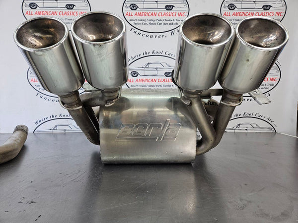 2005-13 C6 Corvette Borla Axleback Exhaust Kit w/ Stacked Mufflers, Tips, Pipes12