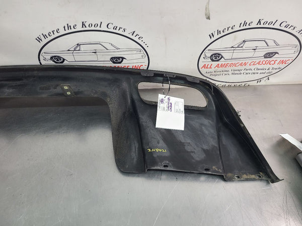 2005-13 C6 Corvette Rear Bumper Lower Valance Assembly, Bare - OEM15