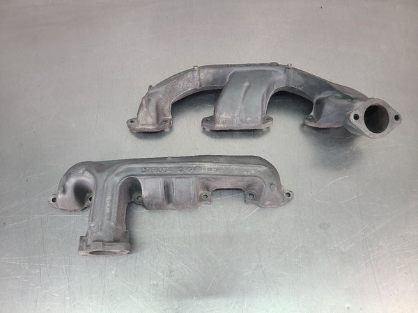 1974 Dodge Charger 383 400 440 Big Block Mopar Exhaust Manifold Pair, RH/LH, OEM1
