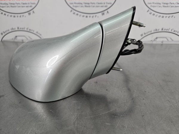 2005-13 C6 Corvette Side View Mirror Assembly, Left Driver Side LH, Silver - OEM7