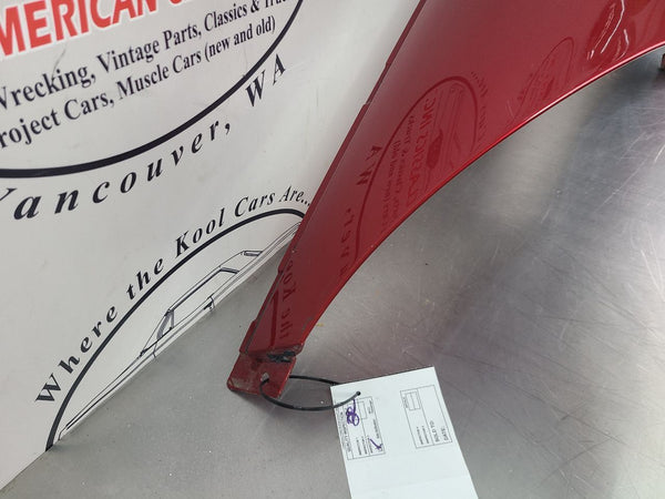 2005-13 C6 Corvette Left Driver Side Front Fender Panel, Magnetic Red, LH - OEM1