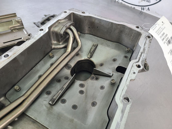 2004-06 GTO LS Front Sump Oil Pan Assembly w/ Tray, Pickup Tube - OEM12