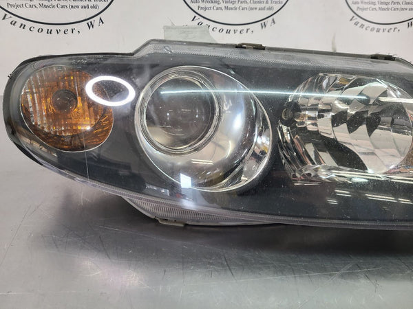 2004-06 GTO Front Headlight Head Lamp Pair, Left / Right, Clear Lenses - OEM3