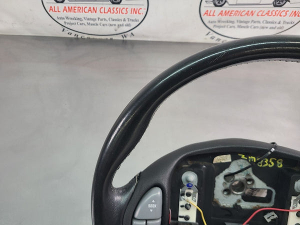 2002 Pontiac Firebird Steering Wheel Assembly w/ Radio Control Buttons - OEM8