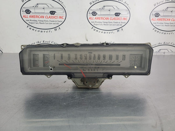 1968 Buick Skylark GS 350 400 Special Speed Alert Cluster Speedometer Fuel Gauge0