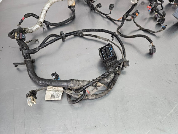 2007 C6 Corvette LS2 / 6L80E Engine Wiring Harness, Without F55! - OEM9