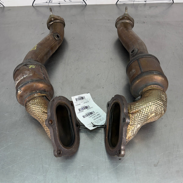C6 Z06 Corvette LS7 Factory Exhaust Down Pipes / Catalytic Converters, LH / RH