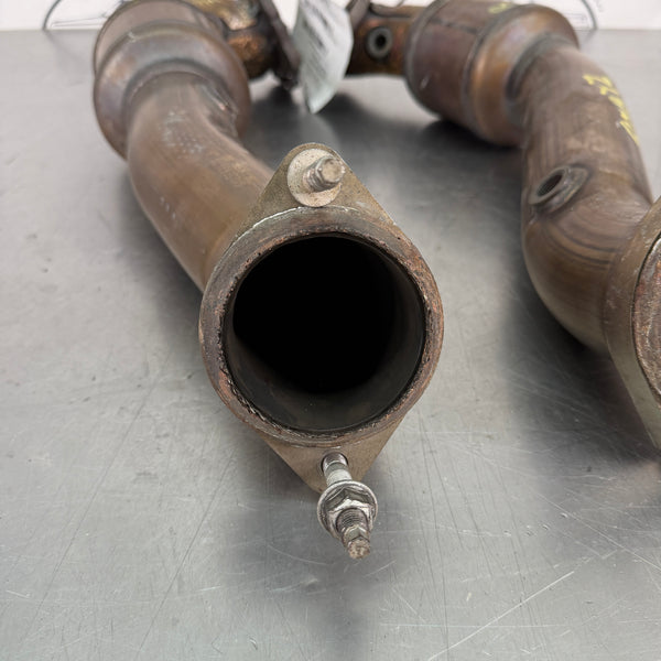 C6 Z06 Corvette LS7 Factory Exhaust Down Pipes / Catalytic Converters, LH / RH