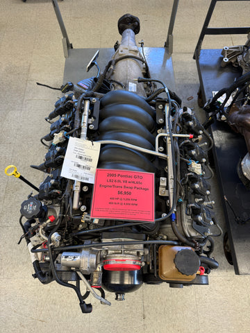 2005 Pontiac GTO LS2 Engine w/ 4L65e Transmission Swap Package, Stock #ZK8157