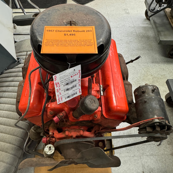 1957 Chevrolet Rebuilt 283 Engine, Stock #ZM8329
