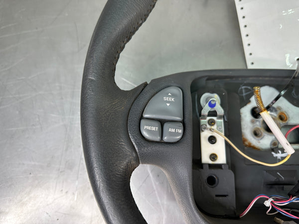 1999 Pontiac Firebird Steering Wheel w/ Radio Controls - OEM