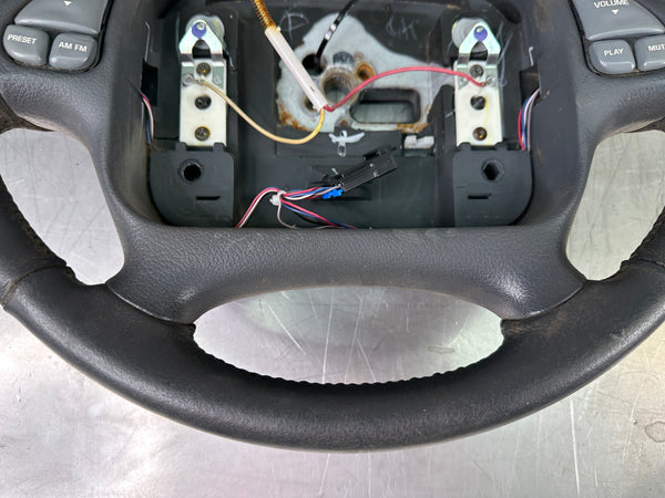 1999 Pontiac Firebird Steering Wheel w/ Radio Controls - OEM