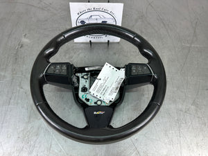 2012 Cadillac CTS-V Leather Steering Wheel - Black - OEM