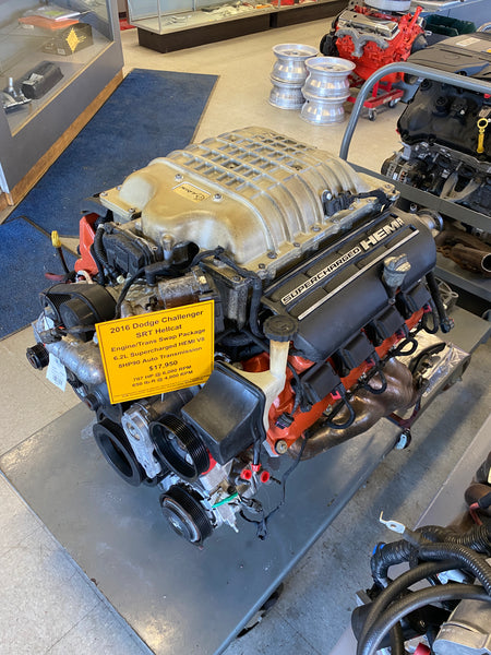2016 Dodge Challenger SRT Hellcat Engine / Trans Swap Package, Stock #ZK8145