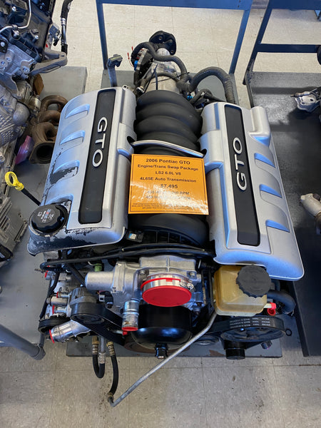 2006 Pontiac GTO LS2 Engine / Transmission Swap Package, Stock #ZK8138
