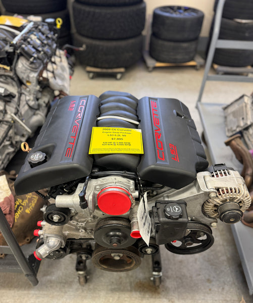 2009 C6 Corvette LS3 6.2L V8 Engine Swap Package, Stock #ZK8165