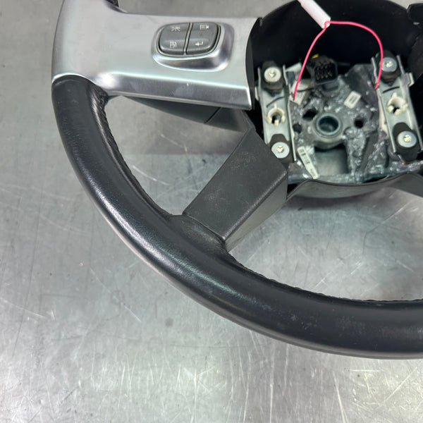 2005 SSR Steering Wheel Assembly w/ Switches, Silver Trim - OEM