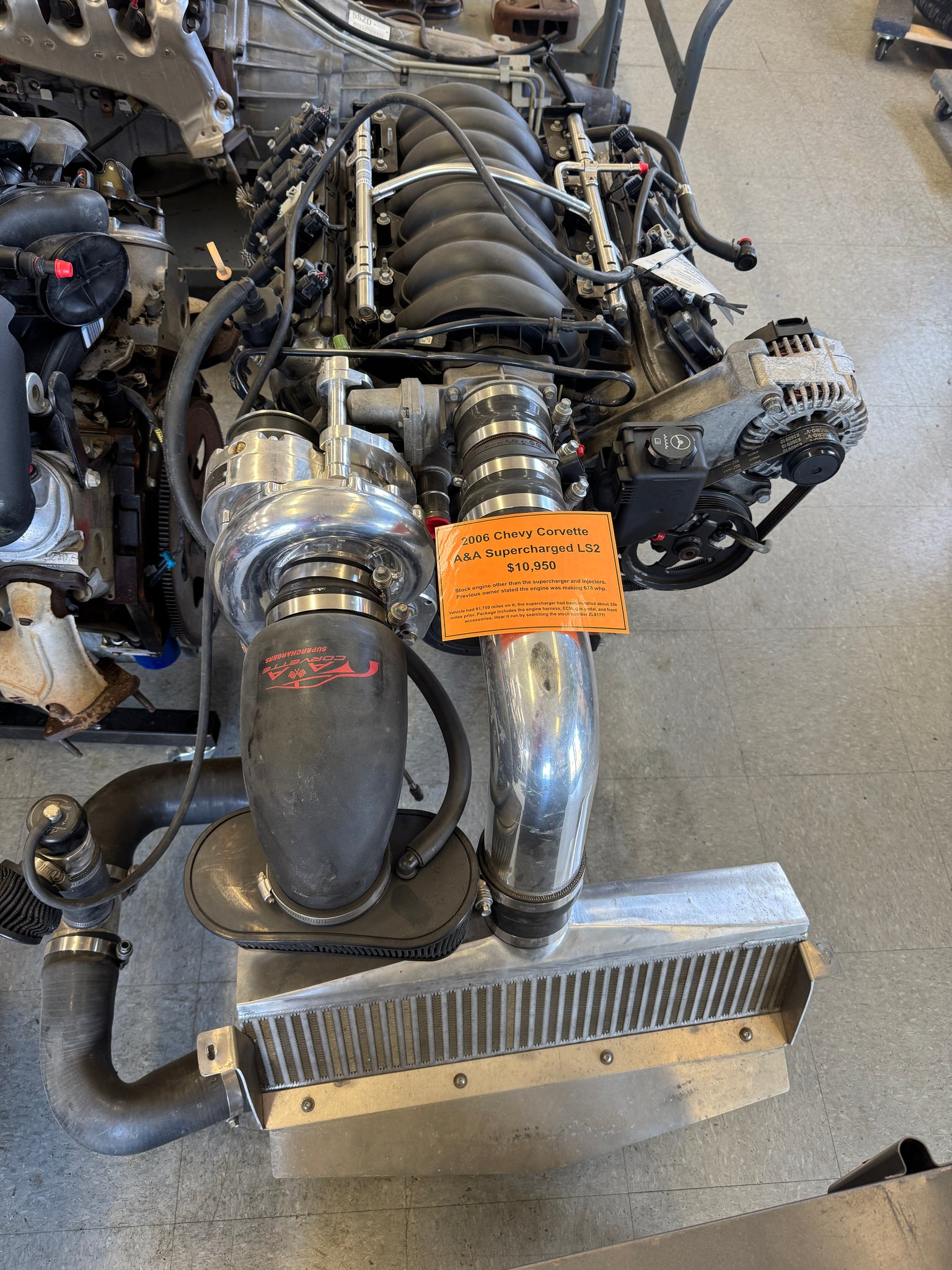 2006 Chevrolet Corvette A&A Supercharged LS2, Stock #ZL8171