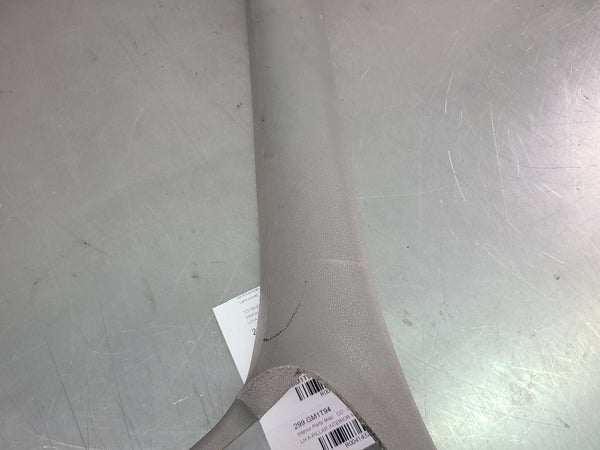 1994-96 Impala SS Driver Left Front Interior A-Pillar Trim Moulding Panel, Gray3