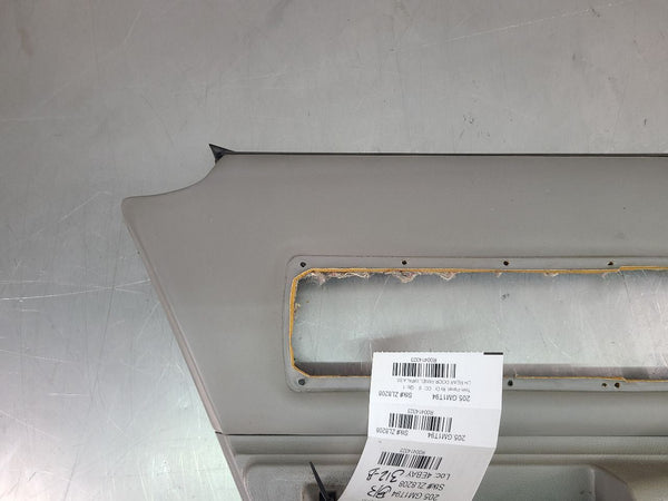 1994-96 Impala SS LH Left Rear Door Panel Assembly, Gray 1