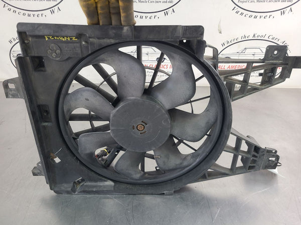 2005-13 C6 Corvette Factory Electric Radiator Cooling Fan Assembly - OEM4