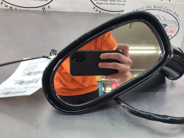 2005-13 C6 Corvette LH Left Side View Mirror, Black, Opt. DD0 - OEM2
