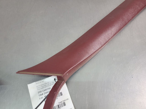 1988-94 GMC Chevy Truck Interior Headliner / Windshield A-Pillar Trim Panel, Red7