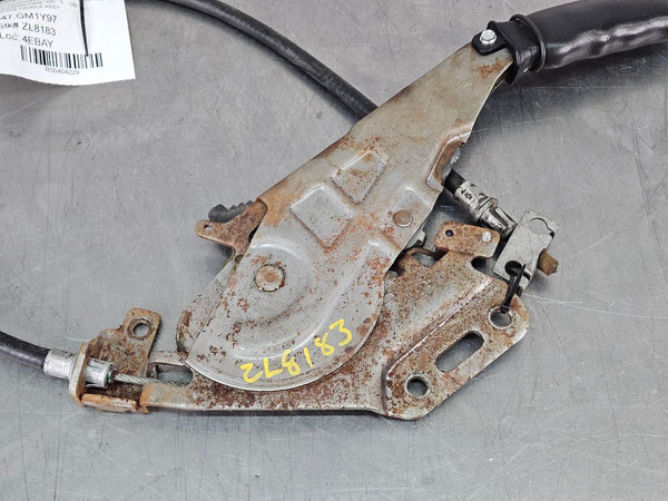 1997-04 C5 Corvette Emergency Parking Brake Handle Assembly w/ Cable - OEM3