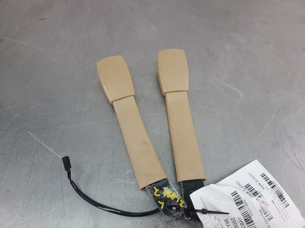 1997-04 C5 Corvette Coupe, Seat Belt Buckle Pair, LH/RH, Tan - OEM7