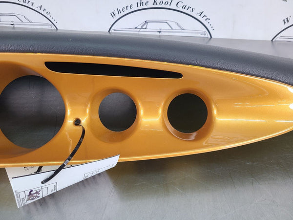 1997-2002 Plymouth Prowler Upper Dash Pad Trim w/ Speedometer / Gauge Bezel, OEM4