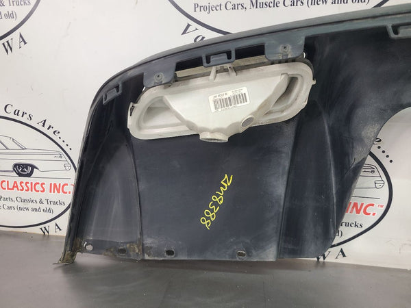 2005-13 C6 Corvette Rear Bumper Lower Valance Assembly w/ Lamps - OEM16