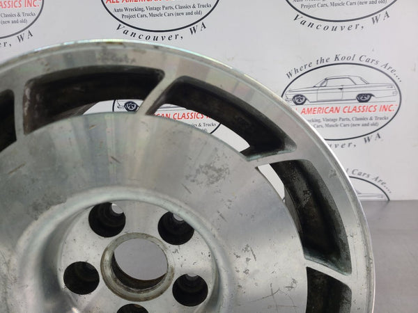 1984-85 C4 Corvette Factory Sawblade Wheel, 16x9.5, Rear Right Passenger RH6