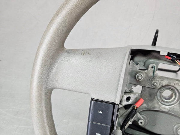 2004 Ford F150 Factory Steering Wheel w/ Cruise Control Buttons, Gray - OEM1