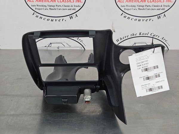 1997-04 C5 Corvette Double Din Front Dash Radio Bezel Trim, Aftermarket 11