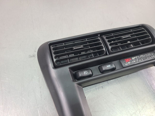 1997-2002 Camaro Front Dash Radio / A/C Bezel Trim Surround, Nice! - OEM1