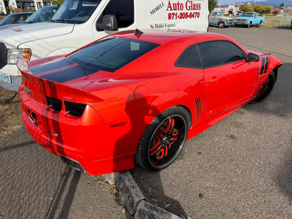 2010-15 Camaro Right Passenger Side View Mirror, Heated, Inferno Orange Metallic16