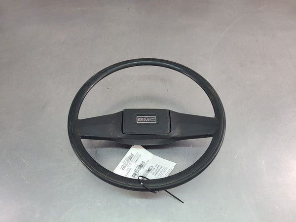 1973-87 GMC Truck 2-Spoke Steering Wheel Assembly w/ Horn Button0