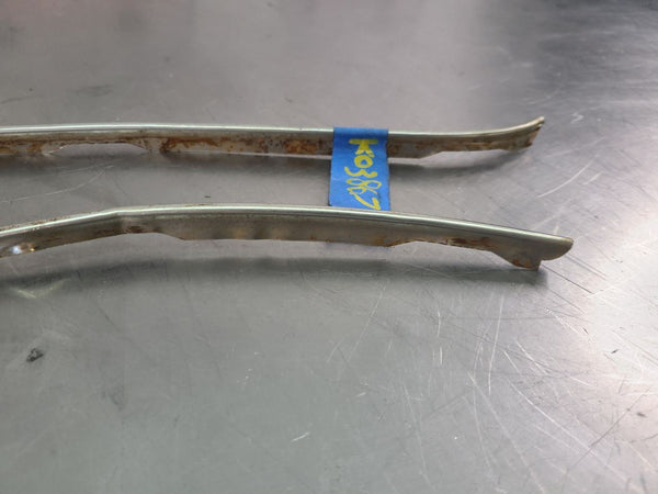 1963-65 Buick Riviera Door Edge Guard Moulding Trim Pair - OEM14