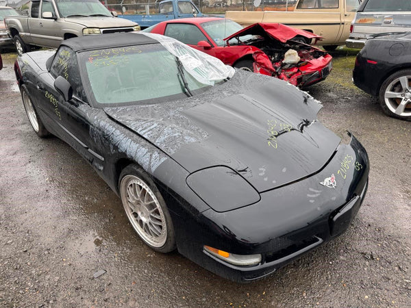 1999-04 C5 Corvette Convertible Roof Top Assembly, Black - OEM13