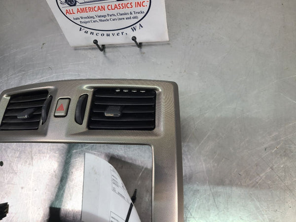2004-09 Cadillac XLR Front Dash Heater / Radio Control Bezel Trim Panel - OEM6