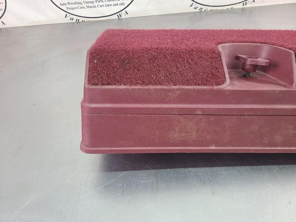 1988-94 GMC Chevy Truck Factory Jack and Tool Kit w/ Storage Compartment, Red2