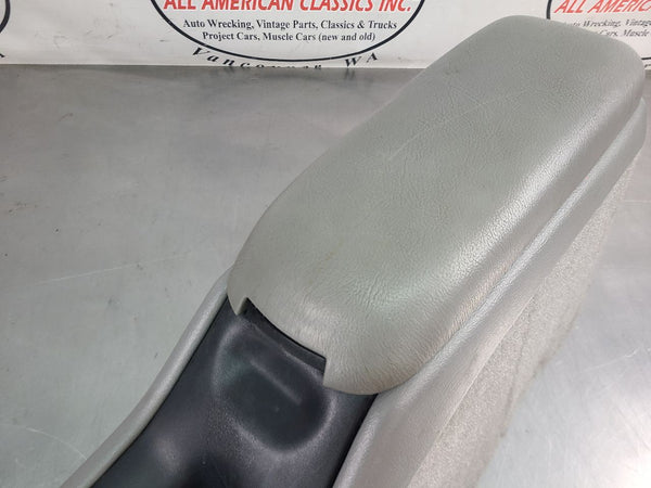 1994-95 Impala SS Front Center Floor Console Assembly, Gray, Column Shift! - OEM10