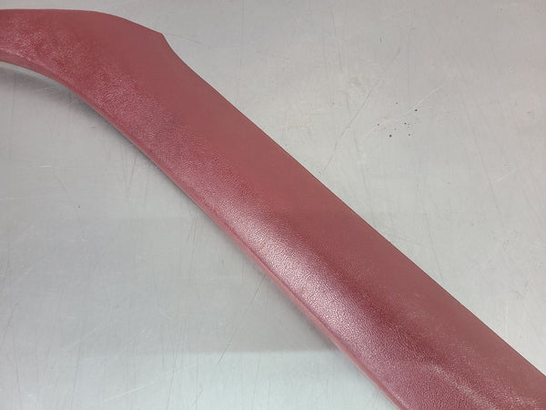 1988-94 GMC Chevy Truck Interior Headliner / Windshield A-Pillar Trim Panel, Red3